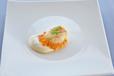 本日のアミューズ「ホタテとカリフラワーのムース」