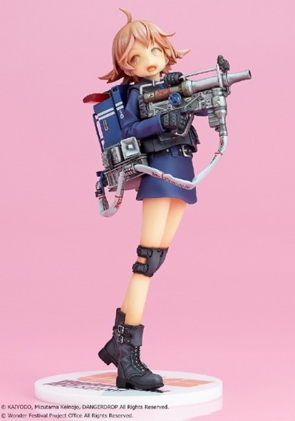 重機＋美少女アレンジ！ワンフェス公式キャラクター「ワンダちゃん」新