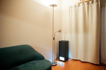 IKEAの「イスヤクト」を置いたら、部屋が広く見えるようになった