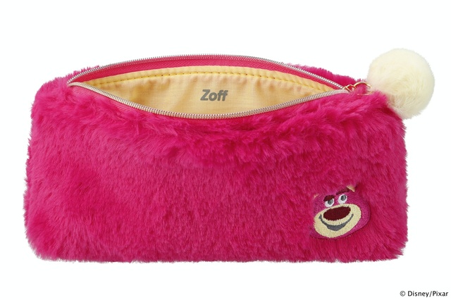 ZY222025_21E1（ピンク）｜『トイ・ストーリー』 ロッツォ｜13,300円（税込・セットレンズ代込）｜ディズニー コレクション created by Zoff “FURRY series”