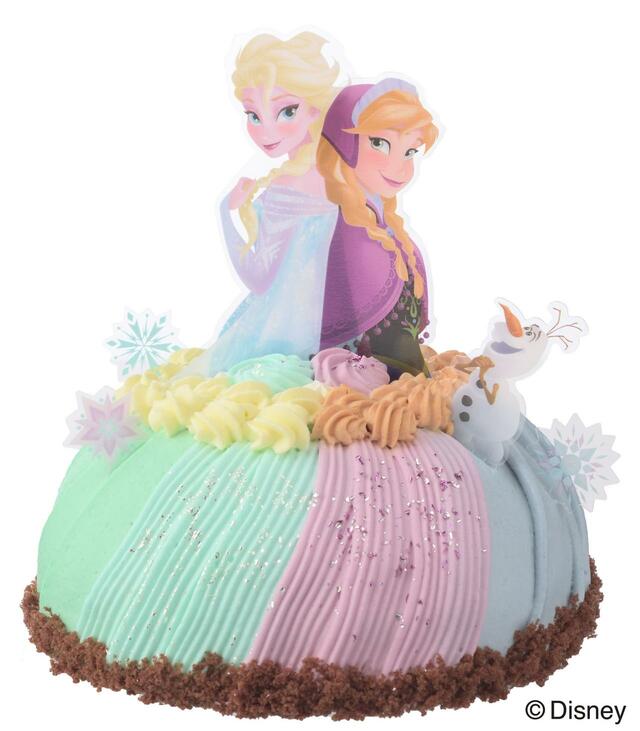 ＜アナと雪の女王＞デコレーション 3,780円｜銀座コージーコーナー