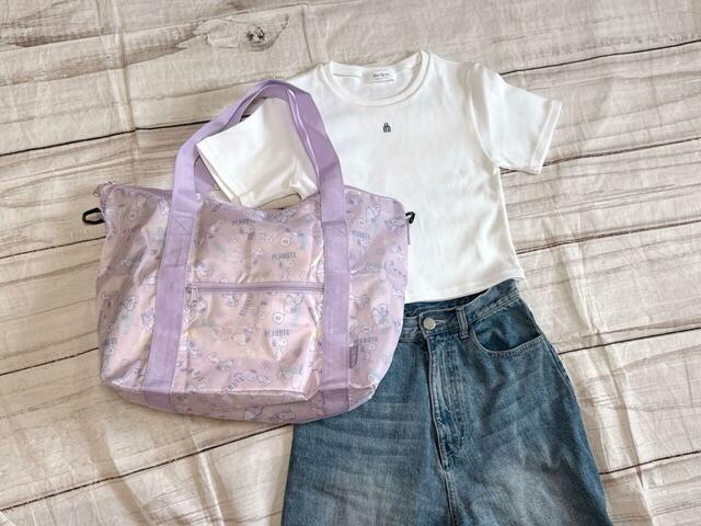 バッグの中に忍ばせておいて、エコバッグとして使ってもOK