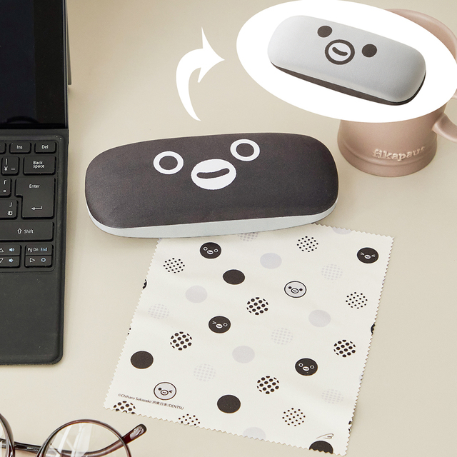 ベルメゾン メガネケース＆クロス「Suicaのペンギン」 