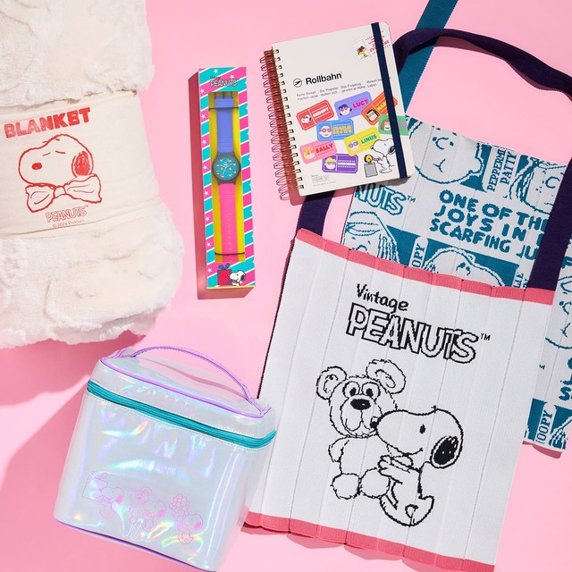 【PLAZA「Welcome to the NIGHT CARNIVAL with SNOOPY」】雑貨やアパレルまで、豊富なラインナップ♪