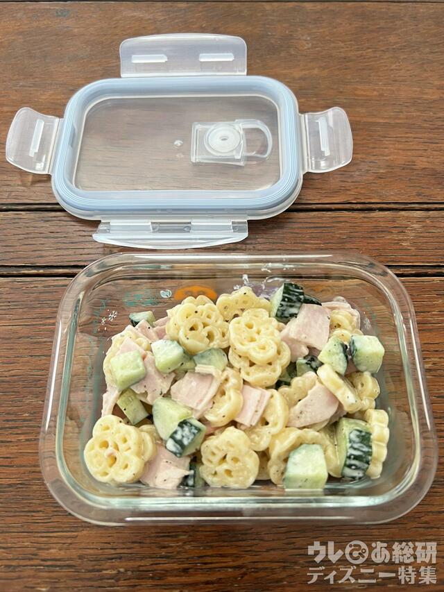 「ダッフィー＆フレンズのホワイト・ウィンタータイム・ワンダーズ」耐熱容器－使用例