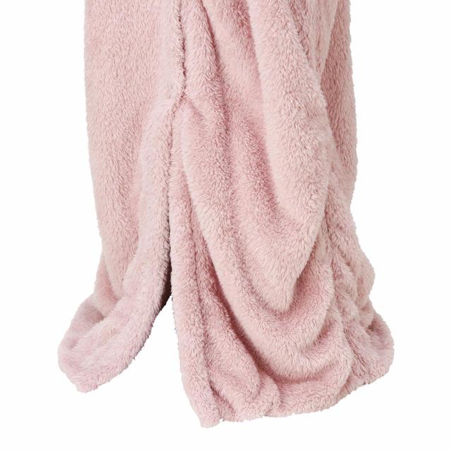 サンゴフリース ブランケットローブ