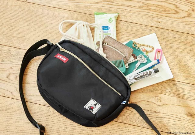 【ムーミン軽量ショルダーバッグ】収納力抜群で便利！