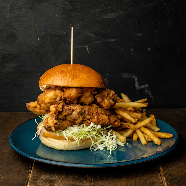 １ポンドチキンBURGER