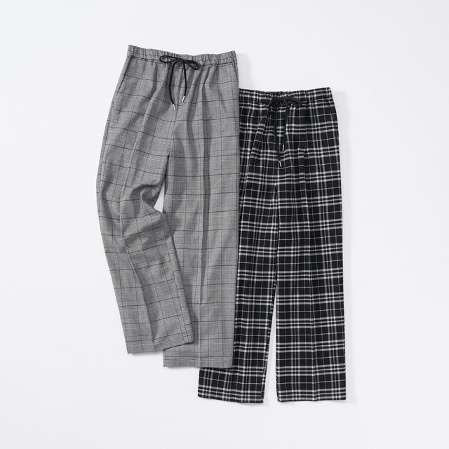 【Afternoon Tea LIVING×LEE】セミワイドパンツ(グレー/ブラック) 各￥9,900