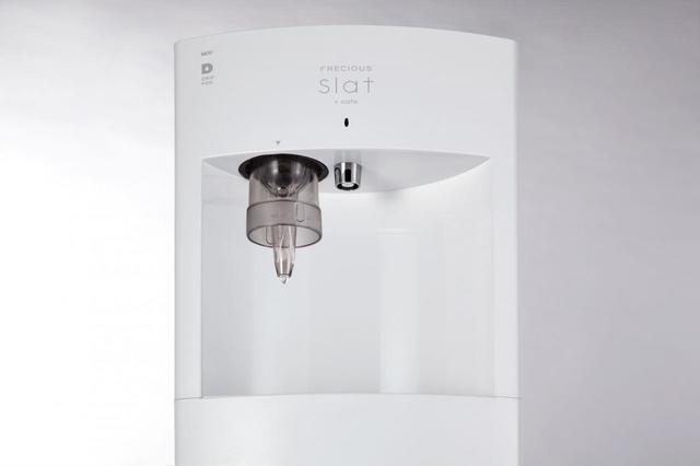 今回はフレシャス天然水を使用。ぜひ水はいいものを使ってください。