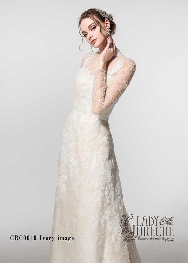 「LADY GURECH（レディ・グレーチェ）」新作ウェディングドレス GRC0040_Offwhite