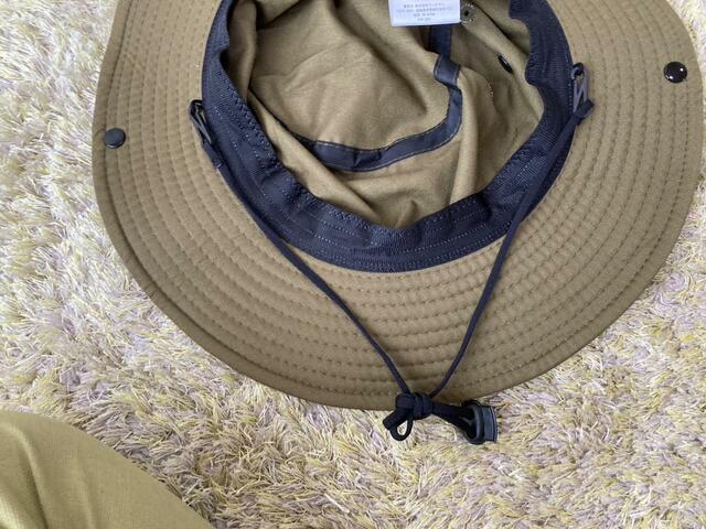 【ワークマン アドベンチャーハット】あご紐付きで飛びにくい