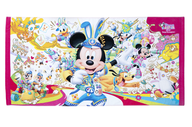 ワイドバスタオル 3,400 円｜東京ディズニーランド「ディズニー・イースター」