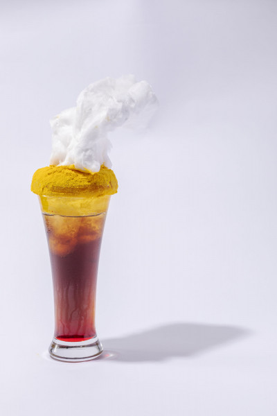 機関車煙突ドリンク