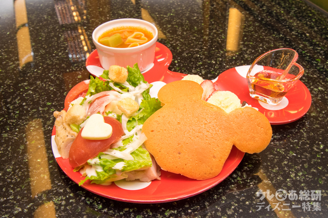 ミニープレート（1,550円）｜チックタック・ダイナー｜ディズニーアンバサダーホテル