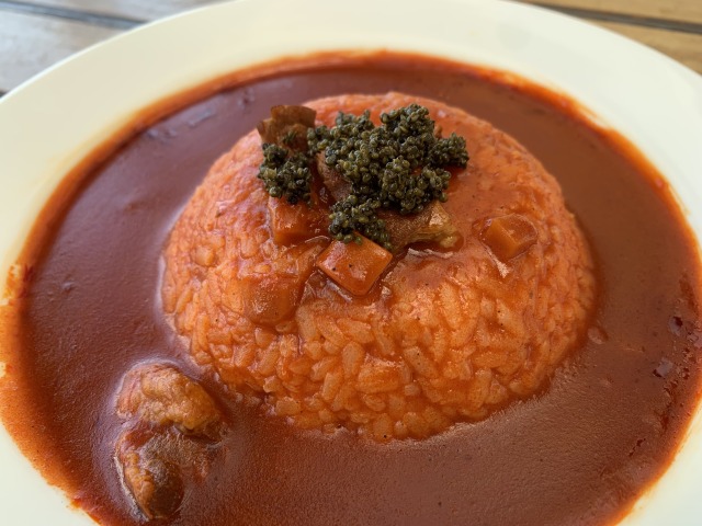 コキアの実「とんぶり」をトッピング！