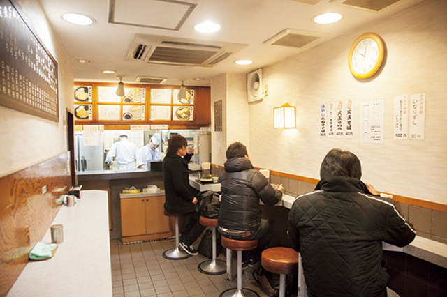 そば処 かめや 新橋店   内観