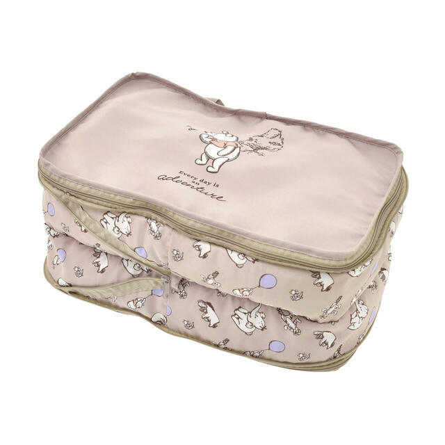 プーさん 衣類圧縮収納ポーチ(M) 2ルーム POOH TRAVEL 2,000円