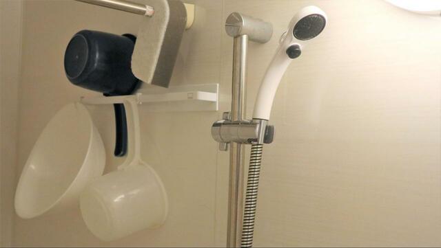 【ニトリ 浴室マグネットシャワーホルダー】よくあるパイプスライド型シャワー