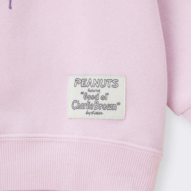 GU「PEANUTS」カンタンスウェットプルオーバー ¥1,290