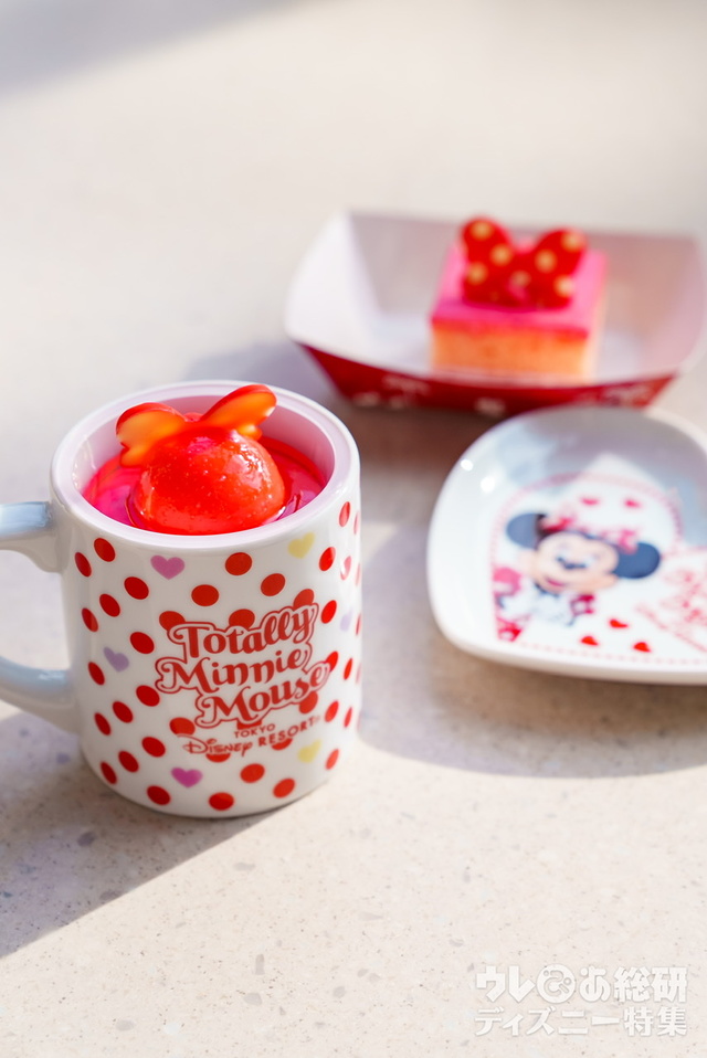 トータリー・ミニーマウススーベニアメニュー|スーベニアカップ&プレート