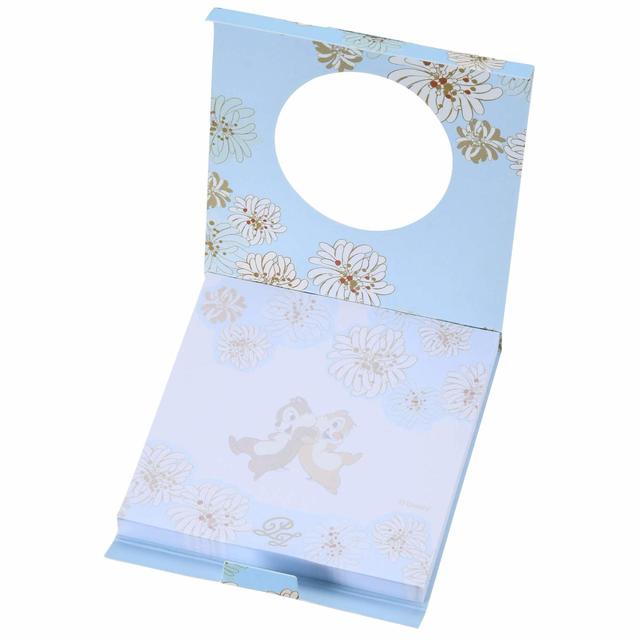 【PAUL & JOE La Papeterie】チップ＆デール 付箋・メモ帳 クリザンテーム