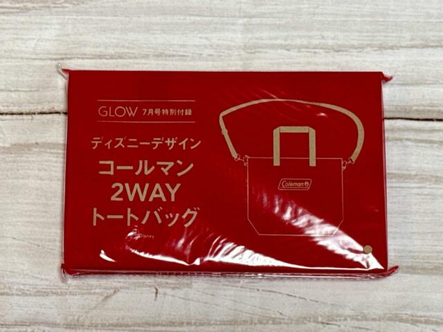 付録は「ディズニーデザイン  コールマン2WAYトートバッグ」