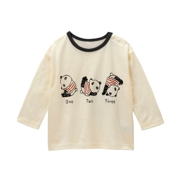 プリント長袖Ｔシャツ 【ベビー服】｜￥ 880 （税込）
