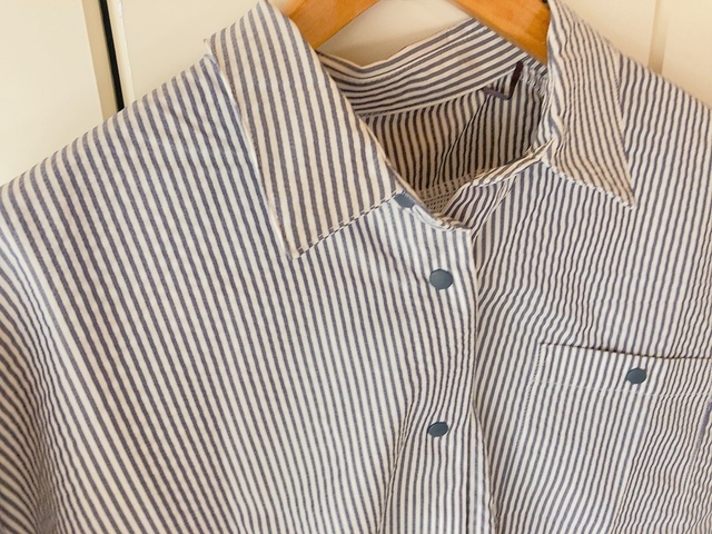 【ワークマン レディース撥水サッカー半袖シャツ】夏にぴったりの撥水シャツ！