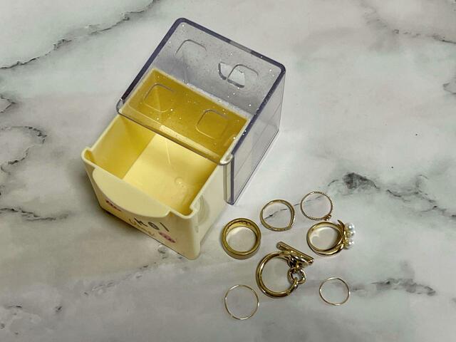 【ちいかわ CUCASE】なくしやすいリングは引き出しに入れておくと安心！