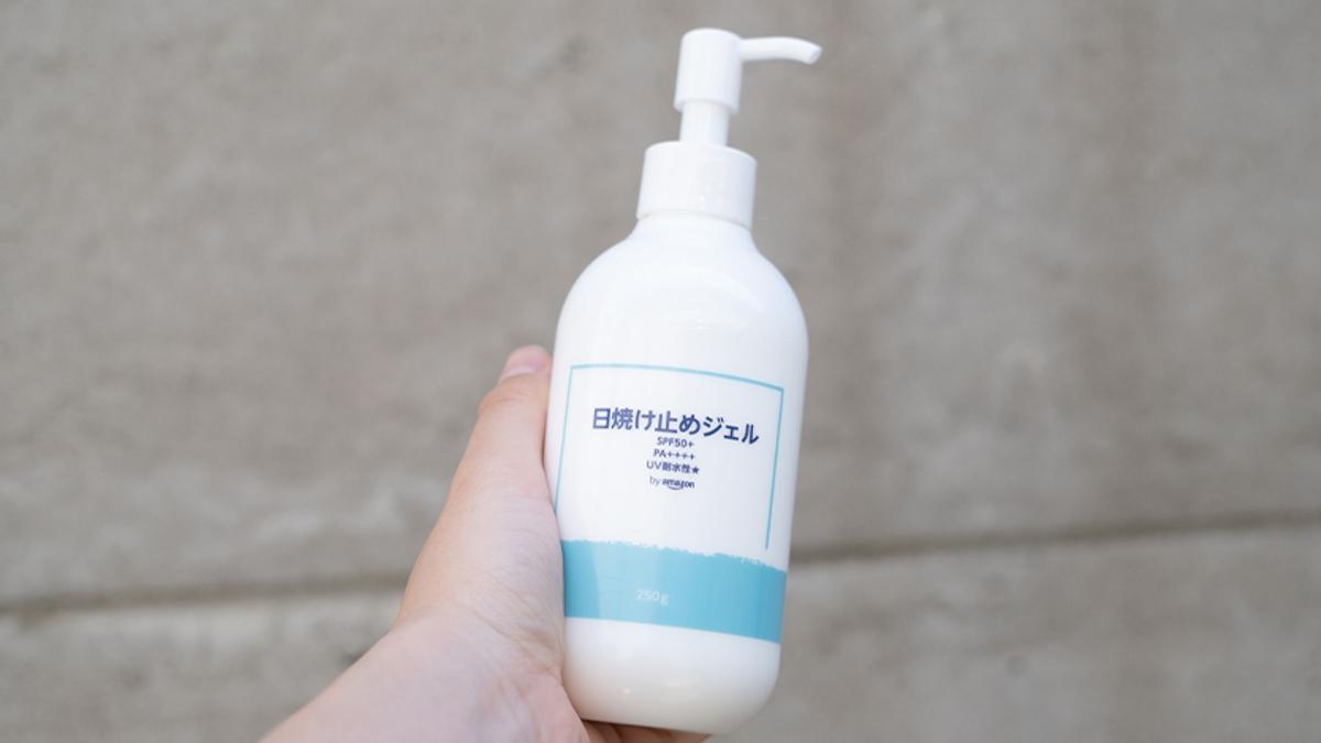 by Amazonの日焼け止め」意外といいぞ…！気兼ねなく、たっぷり使うなら