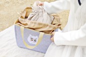 【ねこねこ ねこねこランチ保冷バッグ】普段使いしやすいランチバッグも♪