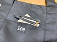 【Lee マルチトートバッグ】パスケースも入る外ポケット