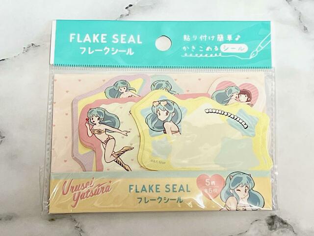 【100円ショップ×うる星やつら】ミックスはピンク、イエロー、パープル、ミントが基調になったカラー