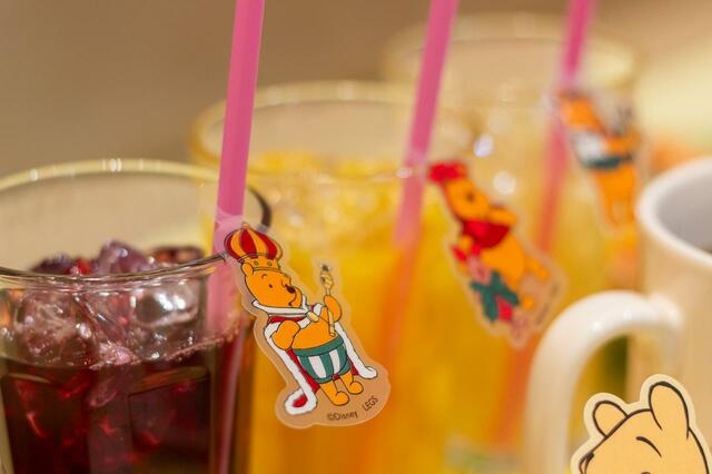 グレープジュース 1,190円｜「くまのプーさん」FUNNY & HUNNY OH MY CAFE