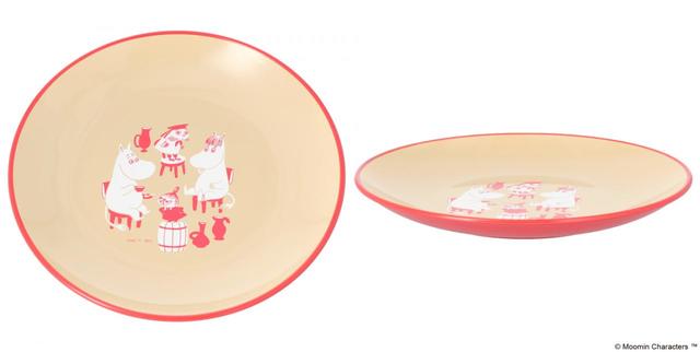 サークルプレート ティータイム ピンク