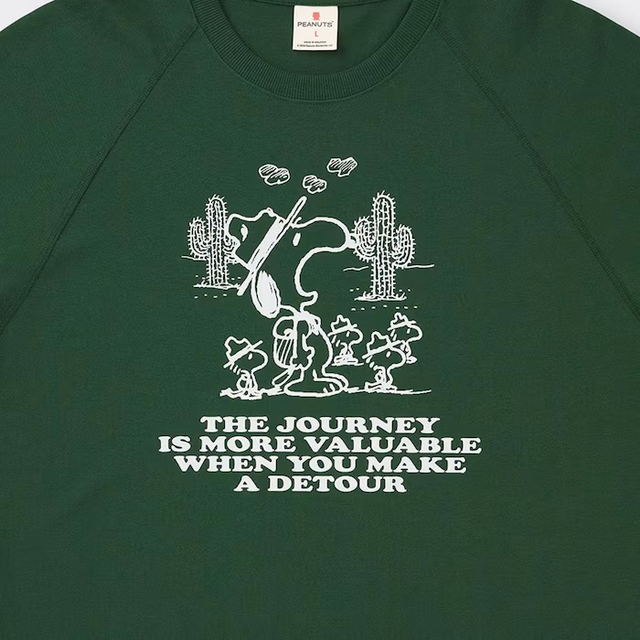 スウェT 1,990円｜GU「PEANUTS」コレクション