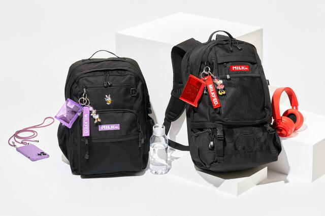 【MILKFED.】リュックサック・バックパック チャーム・ポーチ付き