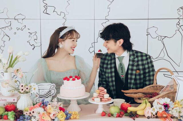 『Lulu felice×ご近所物語』『Lulu felice×NANA』ウェディングドレス・タキシード　〈リトル・マーサ 代官⼭店〉限定フォトプラン