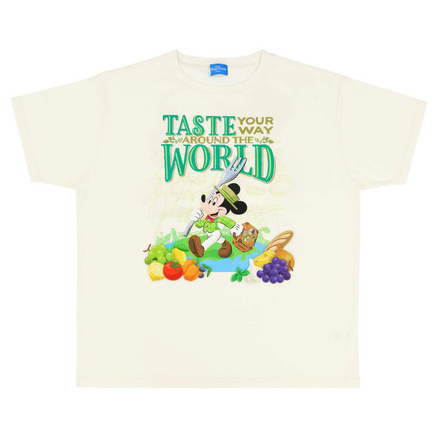 Tシャツ 4,200円｜東京ディズニーシー・フード＆ワイン・フェスティバル スペシャルグッズ｜発売日：2025年4月7日（月）