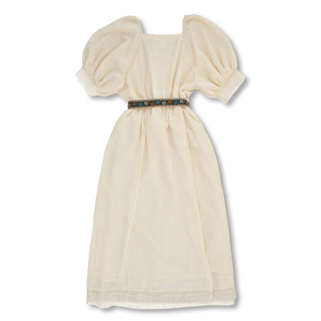 フィガロ＆クレオ 半袖ワンピース イエロー ピノキオ Spring Couture 13,000円