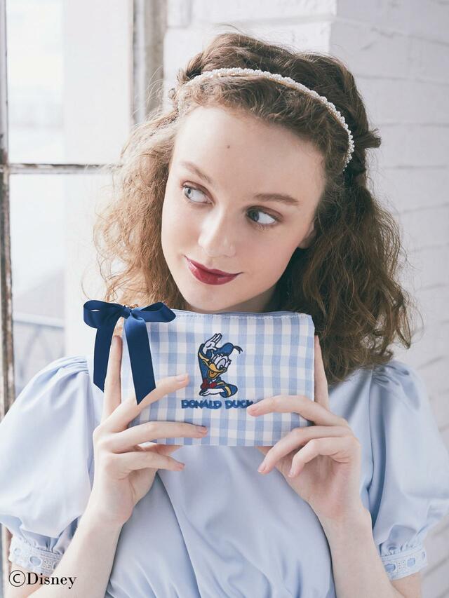 ポーチ ¥4,500｜Maison de FLEUR ディズニーコレクション「ドナルドダック」