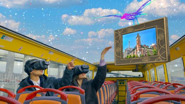 オープントップXR観光バスツアー@横浜