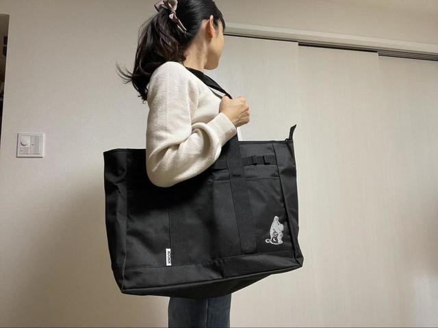 【MOOMIN 撥水 MULTI BIG TOTE BAG BOOK】大容量のトートバッグ
