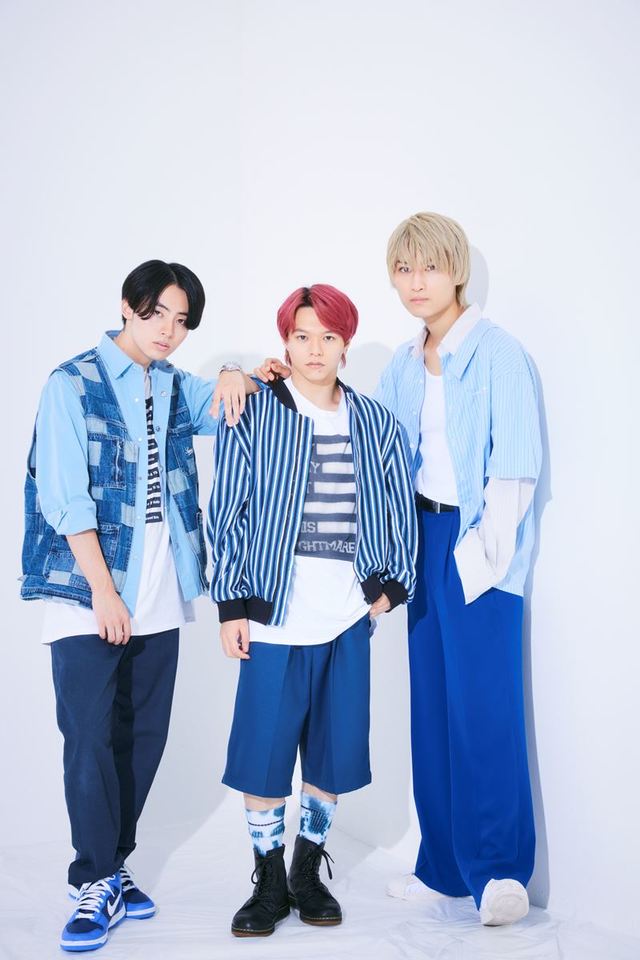 SUPER★DRAGON（左から松村和哉、志村玲於、飯島颯）