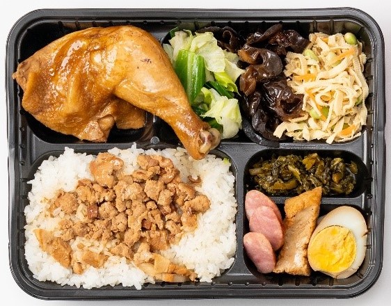 「【賴ママ食堂】大丸台湾スペシャル弁当」<価格:税込1,500円>【日本初上陸“台湾スイーツ”や人気の“台湾フード”が勢揃い!『你好!台湾展』大丸福岡天神店で初開催!】