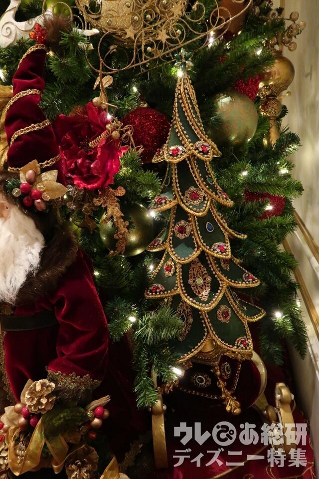 京ディズニーシー・ファンタジースプリングスホテル グランドシャトー クリスマス装飾