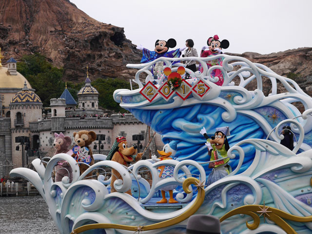 東京ディズニーリゾートのお正月2015（TDSニューイヤーズ・グリーティング）7 ©Disney
