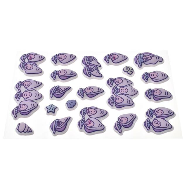 ヤングオイスター&おばあさんカキ シール・ステッカー ダイカット ぷっくり Sticker Collection BABY OYSTERS 2026 700円