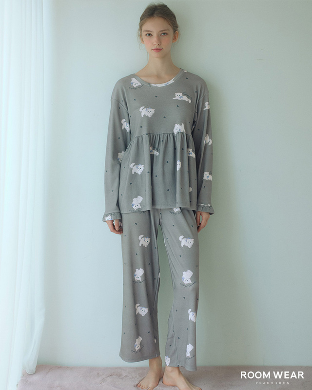 「グッドスリーピィＨＡＲＡマキパジャマ」グレー